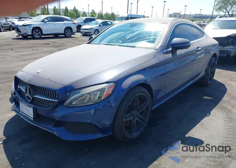 2017 Mercedes-Benz C 300 из США, поврежденный, VIN WDDWJ4JBXHF400872